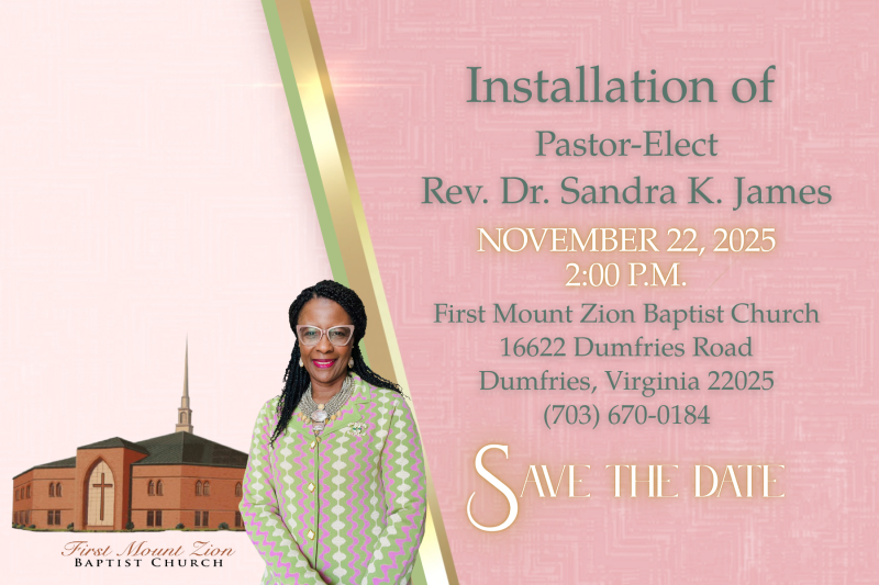 Rev Dr James installation service, 
