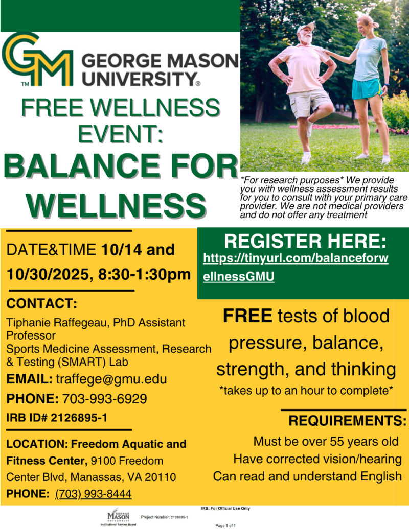 Balance for Wellness event Oct 2025, freedom center