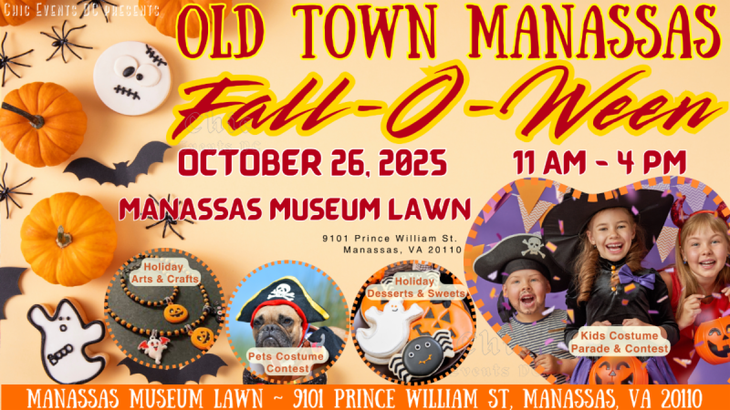 Old town manassas fall--o-ween 2025 