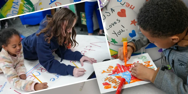 minnieville elementary school crafts for veterans