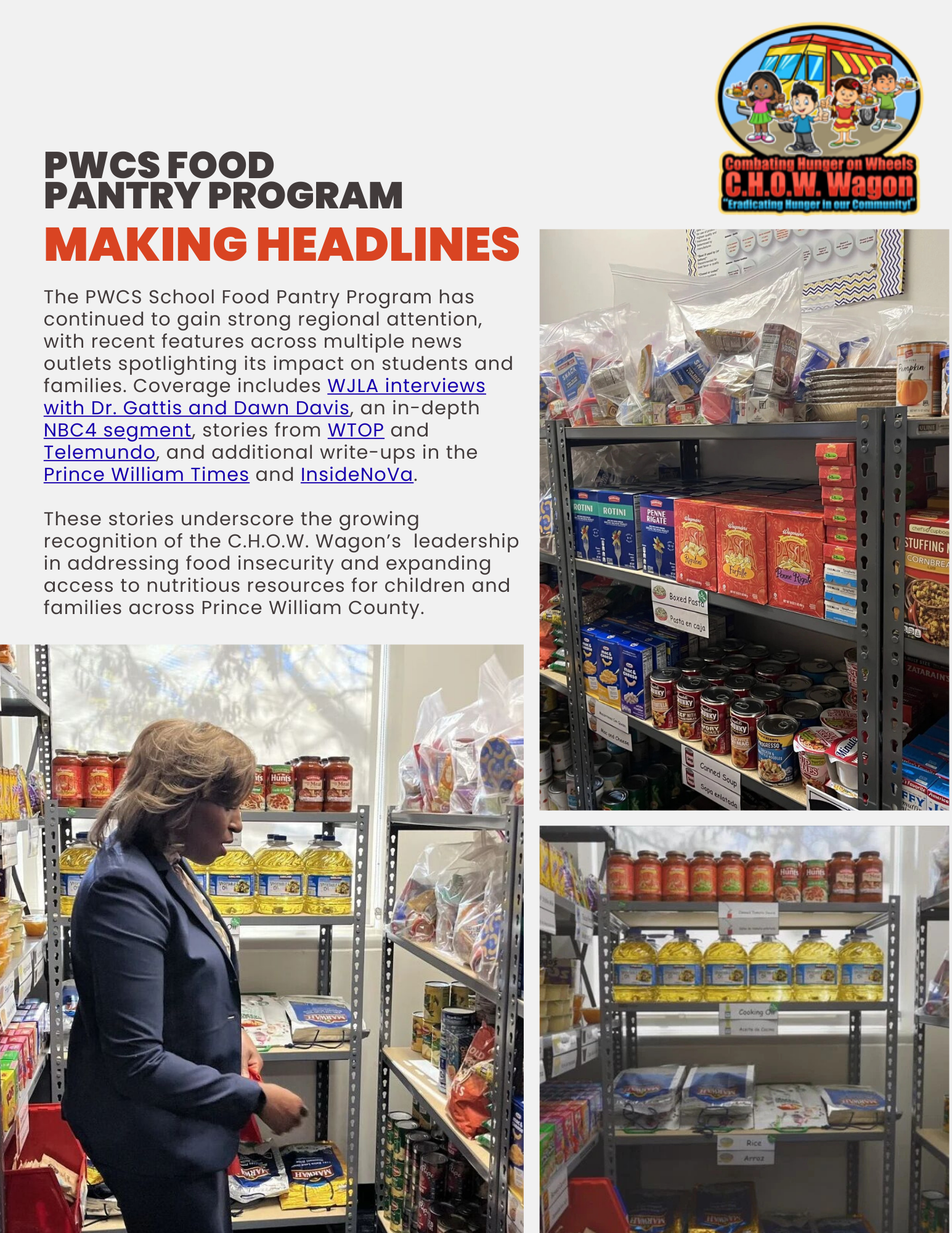 PWCS Food Pantry