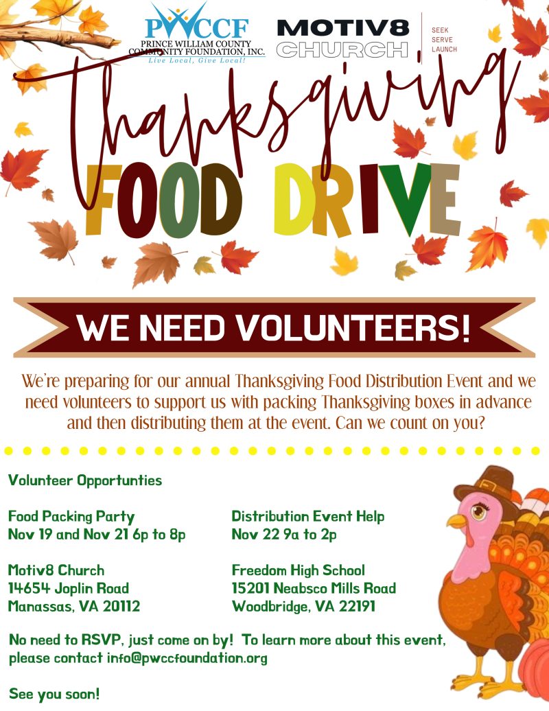 PWCCF thanksgiving 2025