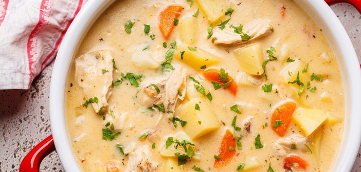 chicken and vegetable soup