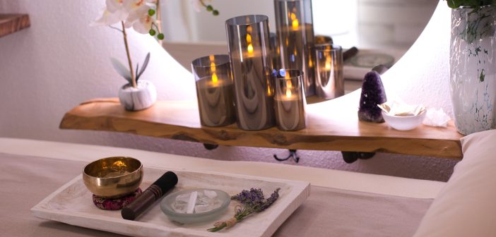 Reiki, items used in a reiki session