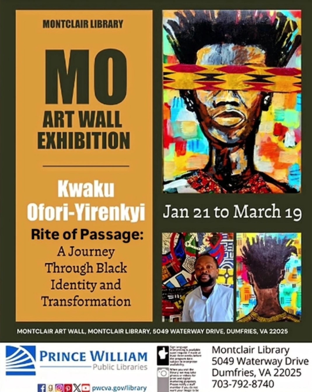 Rite of Passage art exhibit, Kwaku Ofori-Yirenkyi