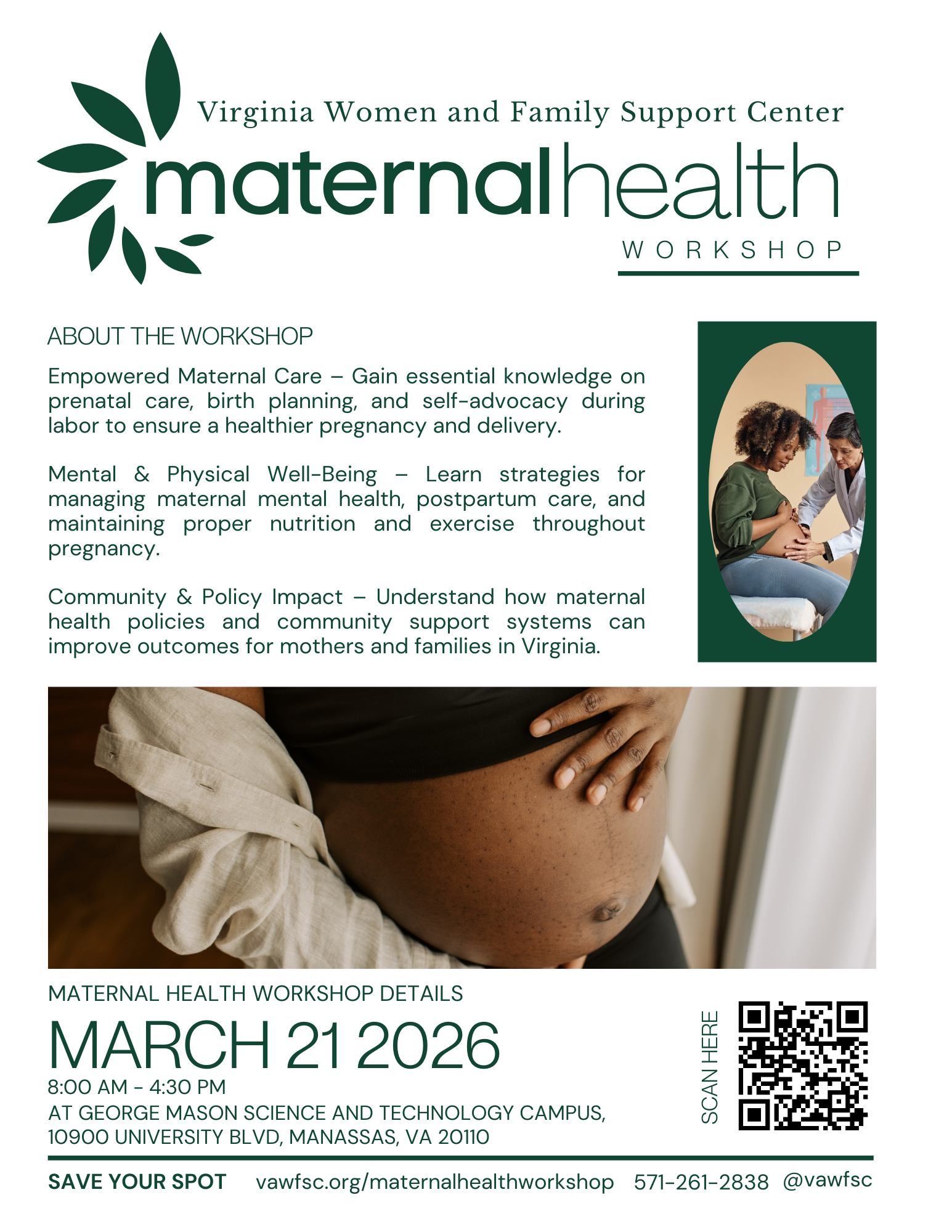 VAWFSC maternal health workshop 2026