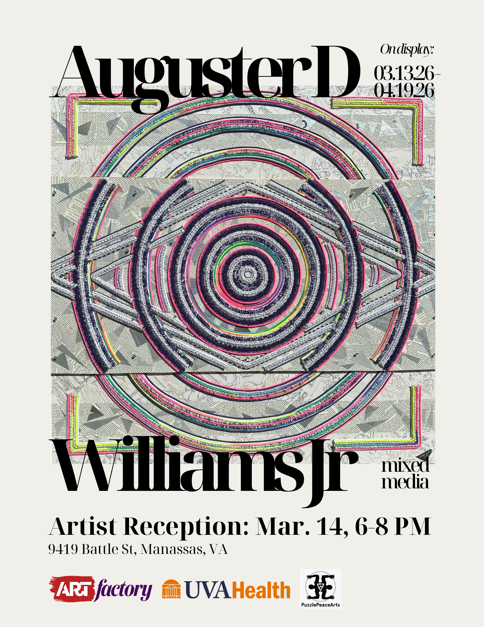 Augustus Williams, ARTfactory