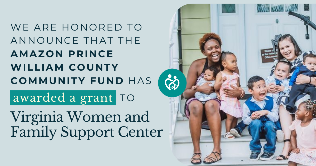 Amazon PWCCF grant to Virginia Women & Family Support Center
