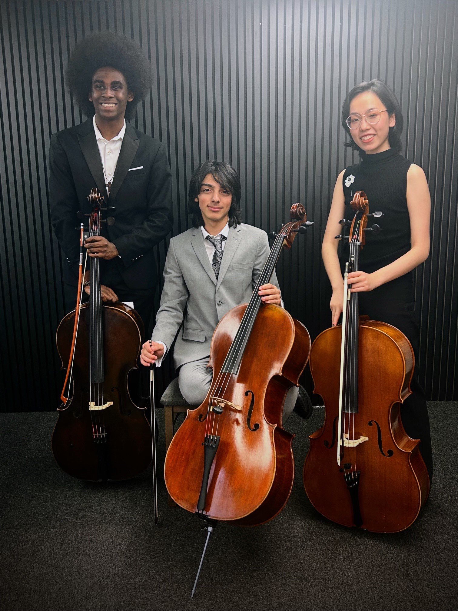 cello students, Prince William Music Academy