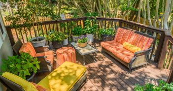 outdoors, deck, backyard, patio, summer