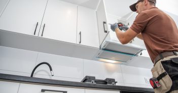 Professional,Contractor,Cabinetmaker,In,His,40s,Assembling,Of,New,Apartment