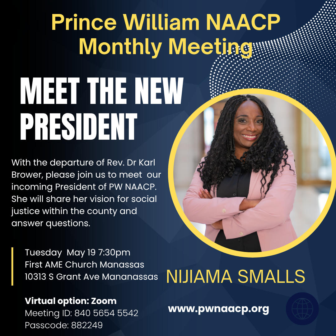 PW NAACP new president
