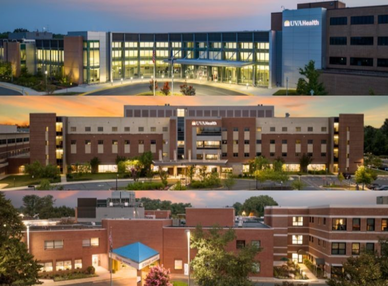 UVA Health three hospitals